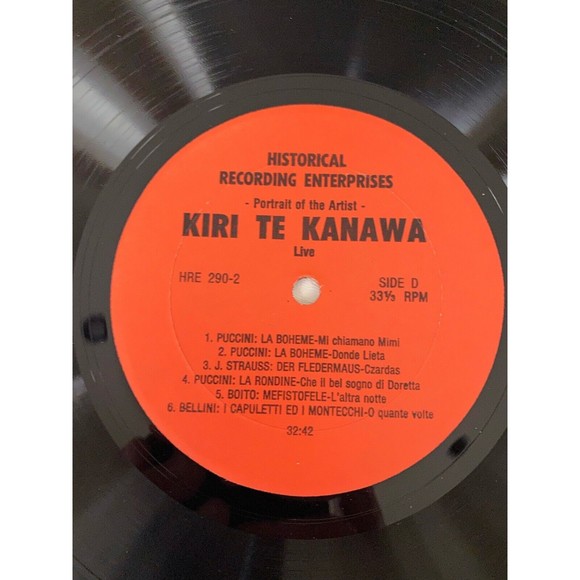 Kiri Te Kanawa Live Performances Of Arias 2 LP Set HRE 290-2 EX Portrait Artist - Picture 10 of 10